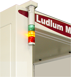 Model 53 Radiation Portal Monitor close up