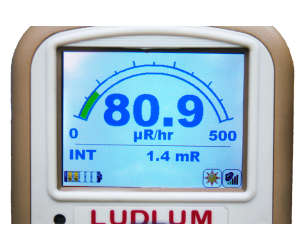 Ludlum Model 9DP ion chamber screen