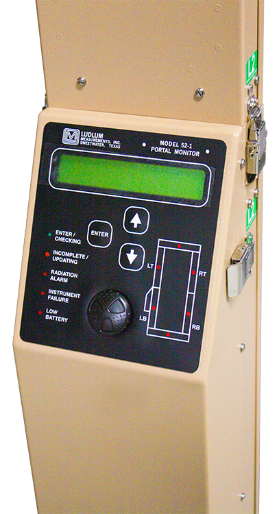 Model 52-1 control panel