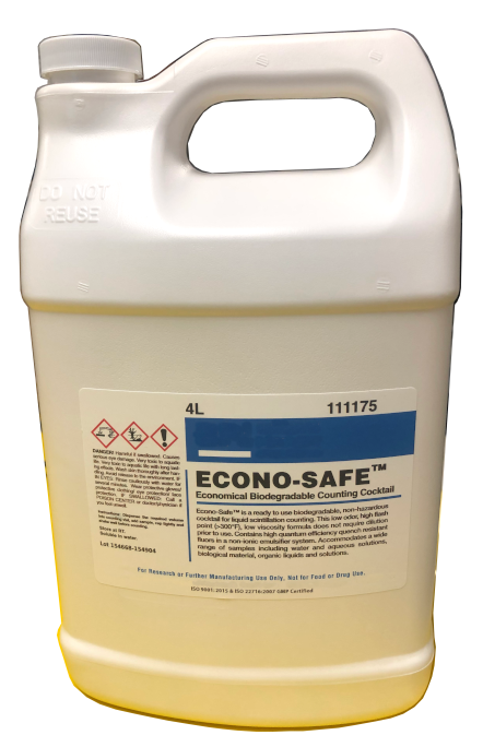 econosafe scintillation fluid