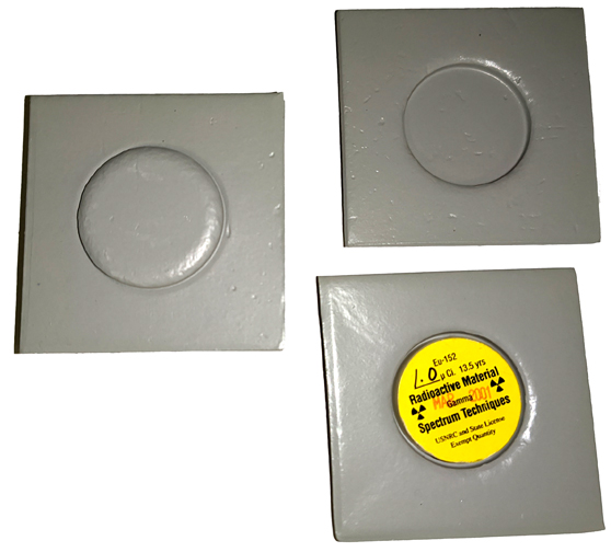 radioactive source holder